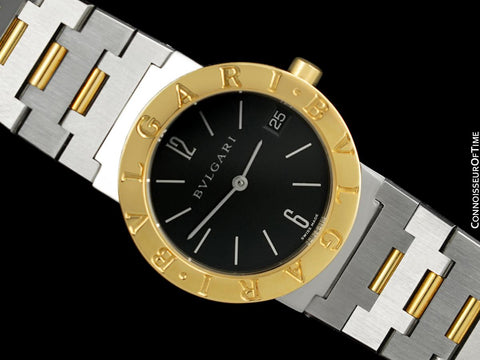 Bvlgari Bvlgari (Bulgari) Midsize Unisex Watch, BB 30 SGD - Stainless Steel & Solid 18K Gold