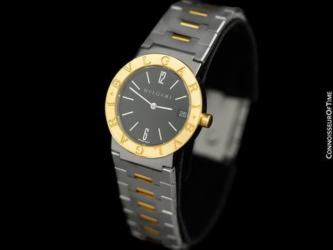Bvlgari Bvlgari (Bulgari) Midsize Unisex Watch, BB 30 SGD - Stainless Steel & Solid 18K Gold
