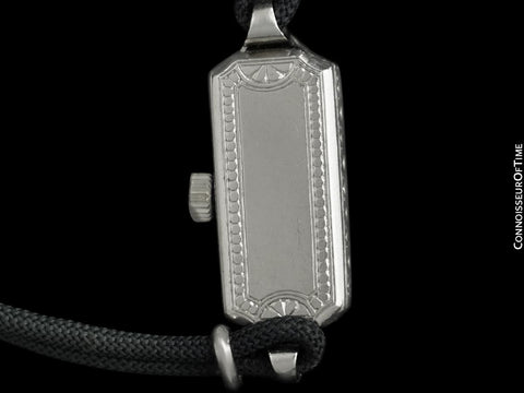 1933 Tiffany & Co. Longines Ladies Vintage Watch - Platinum & Diamonds