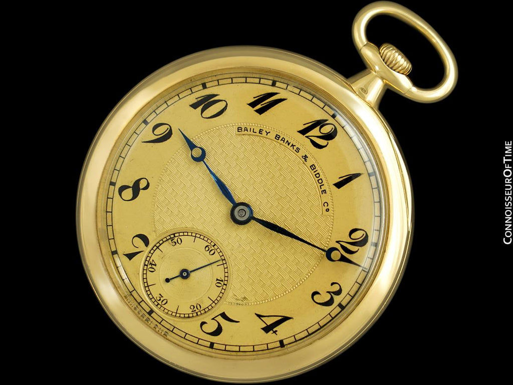 1910's Patek Philippe Antique Mens 44mm Pocket Watch with Original
