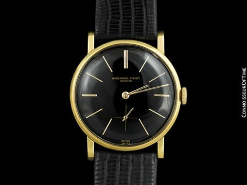 1954 Audemars Piguet Vintage Mens Thin Dress Watch - 18K Gold
