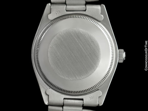 1988 Rolex Oyster Perpetual Vintage Mens Watch, Ref. 1002 - Stainless Steel