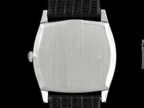 1976 Rolex Cellini Vintage Mens Handwound TV Watch, Ref. 3805 - 18K White Gold