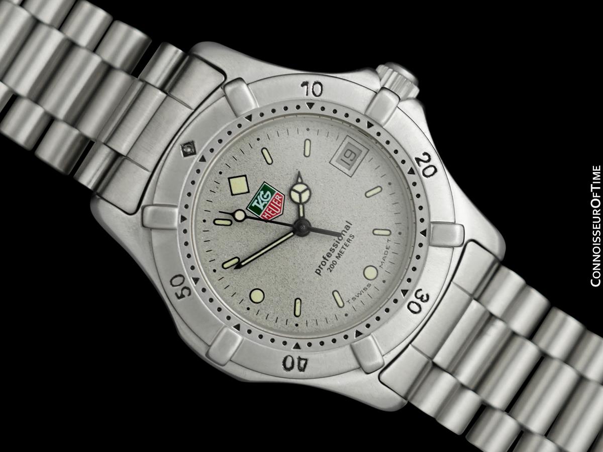 腕時計TAG HEUER 962.213 2000 プロフェッショナル Tag Heuer 2000 Professional 962.213 Quartz 36mm Vintage