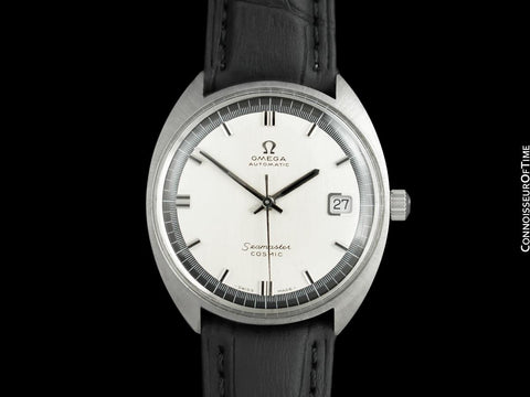 c. 1970 Omega Seamaster Cosmic Vintage Mens Retro Cal. 565 Automatic Watch - Stainless Steel