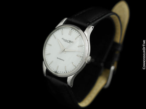 1955 IWC Vintage Mens Full Size Cal. 852 Pellaton Automatic Watch - Stainless Steel