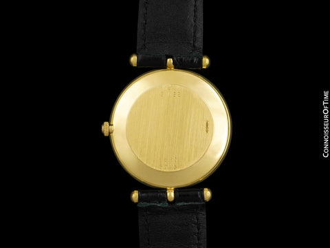 Van Cleef & Arpels VCA (likely by Piaget) La Collection Mens Midsize Unisex Watch - 18K Gold