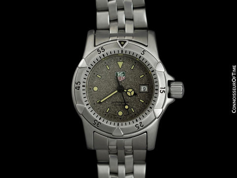 TAG Heuer Professional 1500 Ladies Divers Granite Dial Watch - Stainless Steel - WD1411-P0