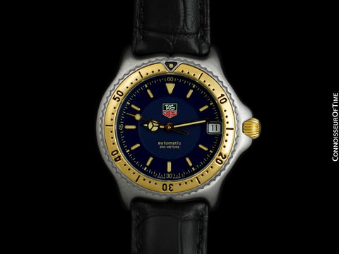TAG Heuer Professional SEL Sport Elegance Mens Midsize Automatic Diver Watch - Stainless Steel & 18K Gold
