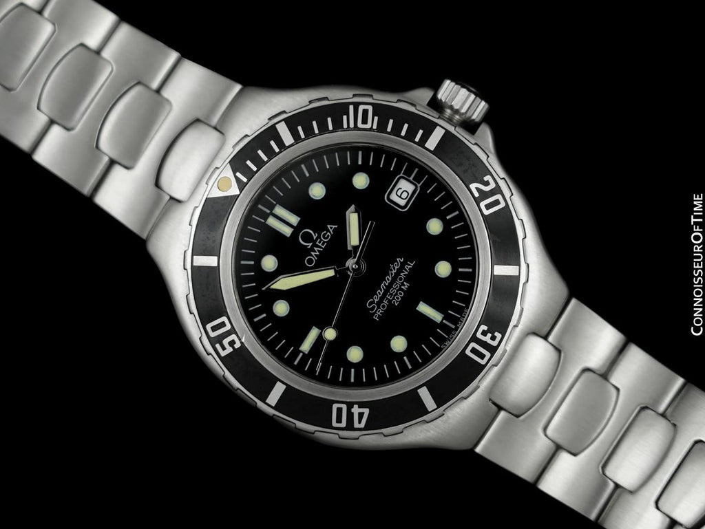 1994 Omega Seamaster 200M Pre-Bond Dive Watch, Date Stainless