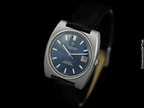 1970 Omega Constellation Vintage Mens Large Automatic Chronometer Watch, Date - Stainless Steel