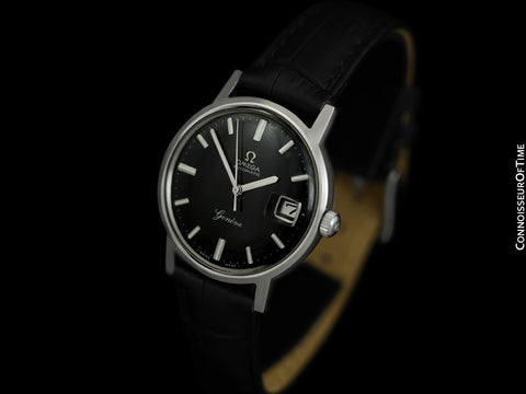 1969 Omega Geneve Vintage Mens Cal. 565 Automatic Watch with Quick-Setting Date -  Stainless Steel