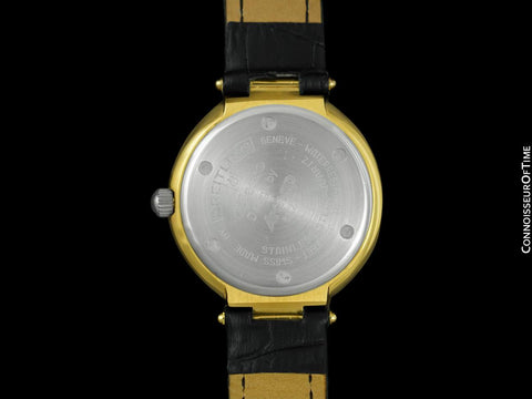 Breitling Ellesse Design Mens Wind Direction Bezel Watch, 82.270 - 18K Gold Plated & Stainless Steel