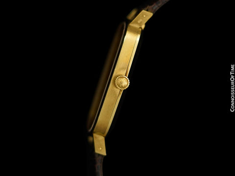 1989 Rolex Cellini Vintage Mens Handwound 18K Gold Watch, Ref. 4113 - Near New Old Stock