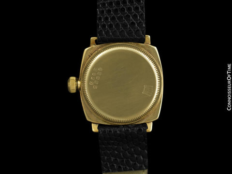 1937 Rolex Rare Early Oyster Vintage Mens 9K Gold Watch