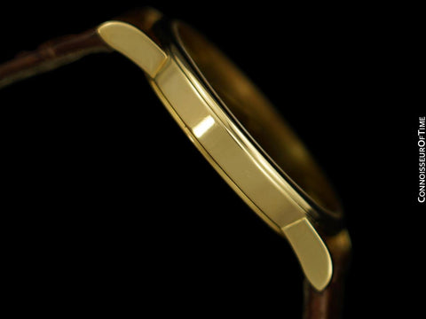 2008 Rolex Cellini Vintage Mens Handwound 18K Gold Watch, Ref. 5115 - Box & Papers