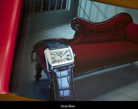 Cartier Tank Divan Ladies Ref. 2599 Watch - Stainless Steel