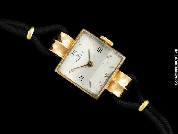 1946 Rolex Vintage Ladies Dress Watch - 18K Rose Gold