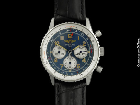 Breitling Navitimer 92 Mens Automatic Chronograph Watch Ref. A30021- Stainless Steel