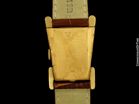 1949 LeCoultre Vintage Mens 10K Gold Filled "Grasshopper" Watch, - The Aristocrat