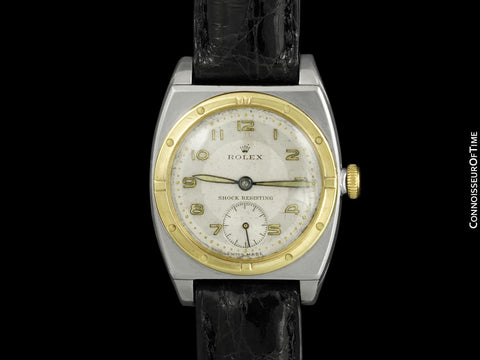1944 Rolex Viceroy Imperial Vintage Ref. 3359 Mens Watch - Stainless Steel & 18K Gold