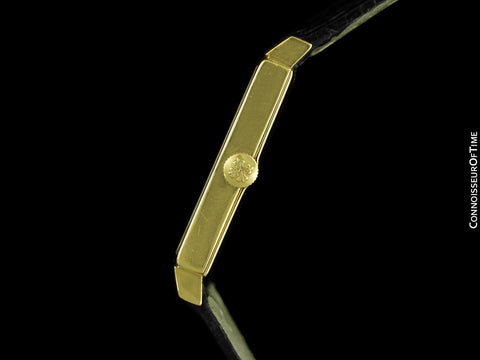 1966 Patek Philippe Vintage Mens Handwound Ultra Thin Watch, Ref. 3503 - 18K Gold