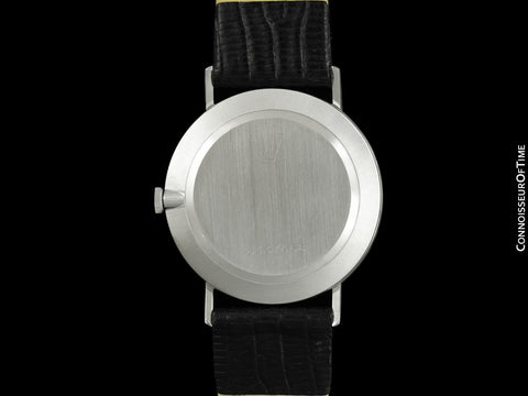 1973 Rolex Cellini Vintage Mens Midsize Handwound Watch, Ref. 3833 - 18K White Gold