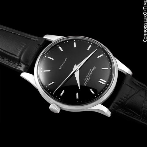 1962 IWC Vintage Mens Full Size Automatic Cal. 853 Isomura Watch - Platinum