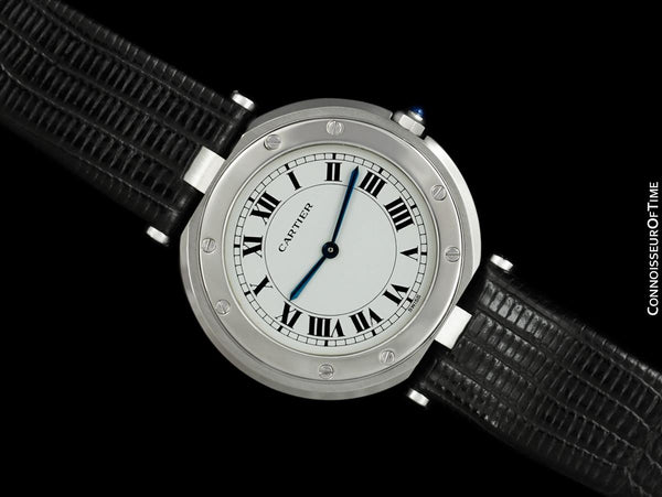 Cartier Santos Vendome Mens Midsize Unisex Watch - Stainless Steel