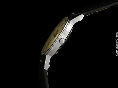 Hermes Carrick Mens Full Size Watch - Stainless Steel & 18K Gold