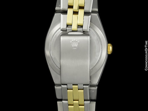 1978 Rolex Datejust Chronometer Rare Ref. 1630 Like Oysterquartz Watch - 14K Gold & Stainless Steel