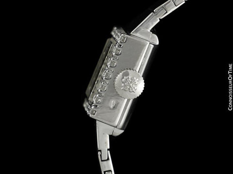 1960 Patek Philippe Vintage Ladies Ref. 3268 Watch - 18K White Gold & Factory Diamonds