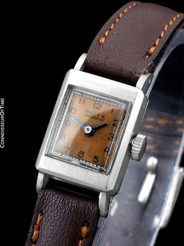 1946 Rolex Vintage Ladies Oberservatory Chronometer Dress Watch - Stainless Steel