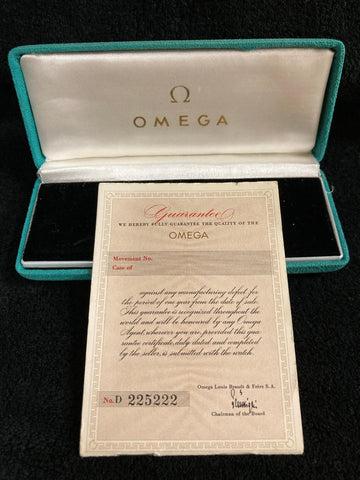 1961 Omega Seamaster Calendar Vintage Mens Cal. 562 14K Gold Shell Watch - Omega Boxes & Papers