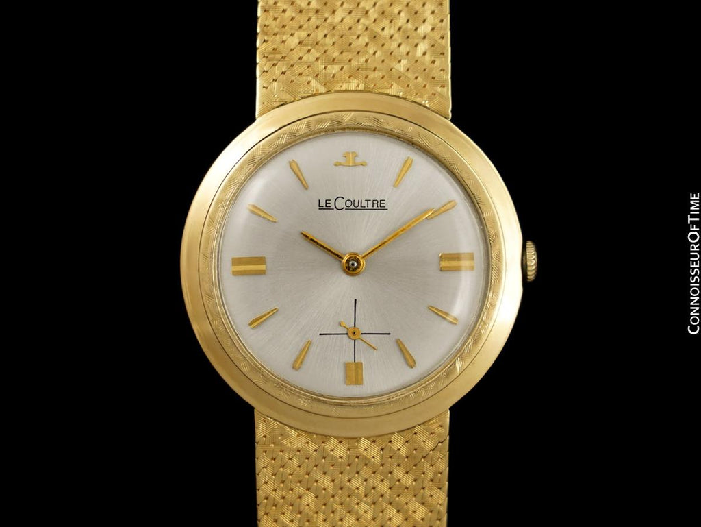 1953 Jaeger-LeCoultre Vintage Mens Modernist Dress Watch - 14K Gold - Connoisseur of Time 1953 Jaeger-LeCoultre Vintage Mens Modernist Dress Watch - 14K Gold - Connoisseur of Time