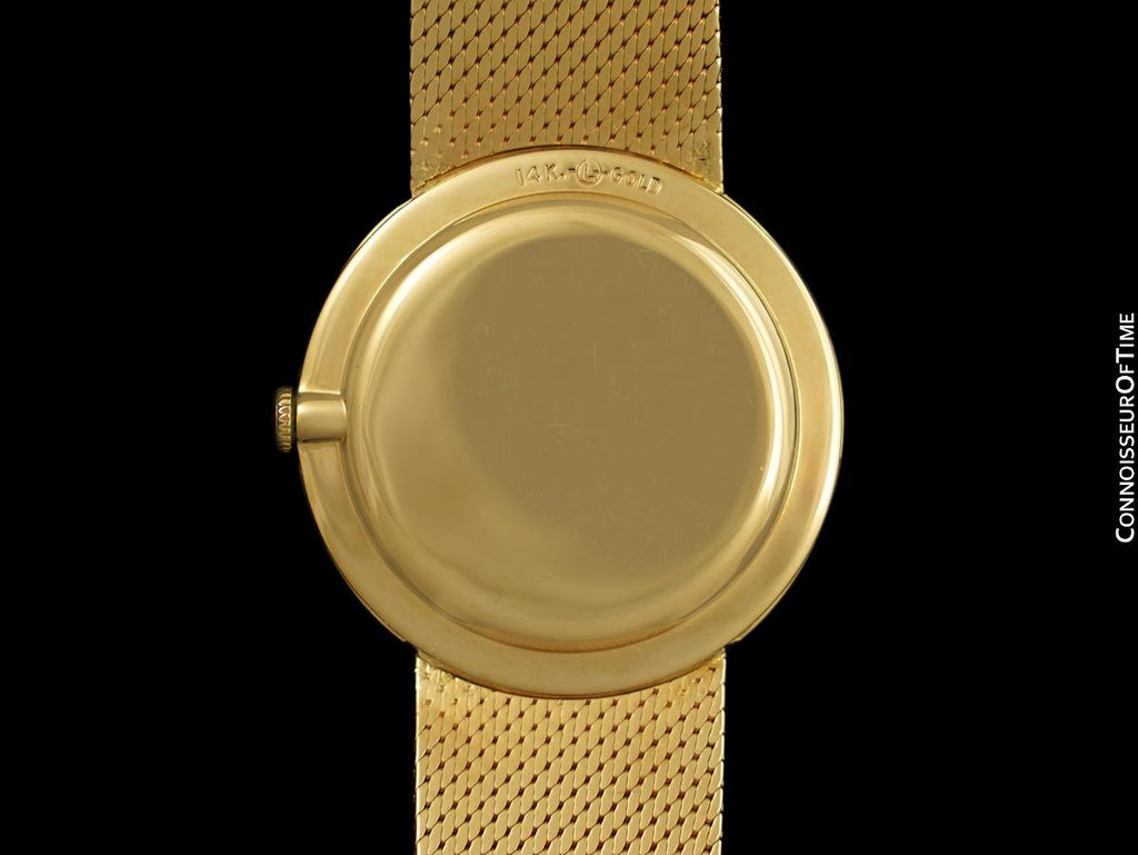 1953 Jaeger-LeCoultre Vintage Mens Modernist Dress Watch - 14K Gold - Connoisseur of Time 1953 Jaeger-LeCoultre Vintage Mens Modernist Dress Watch - 14K Gold - Connoisseur of Time