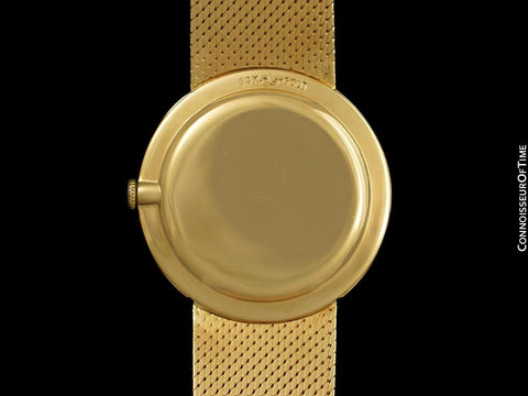 1953 Jaeger-LeCoultre Vintage Mens Modernist Dress Watch - 14K Gold