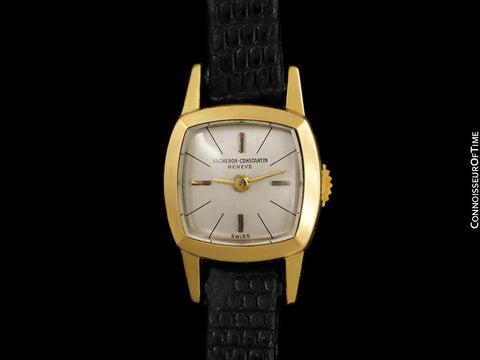 1960's Vacheron & Constantin Ladies Backwind Miniature Watch - 18K Gold