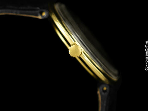 c. 1968 Patek Philippe Vintage Mens Handwound Watch, Ref. 2591 Disco Volante Style - 18K Gold