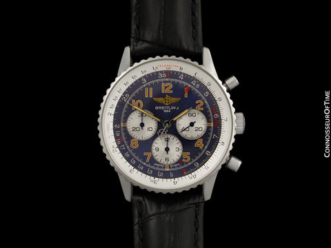 Breitling Navitimer 92 Mens Automatic Chronograph Watch Ref. A30021- Stainless Steel