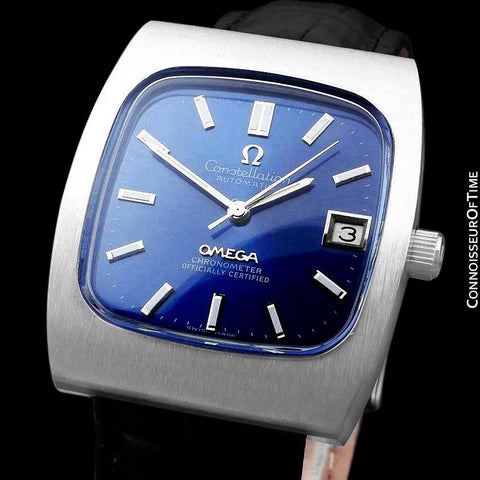 1972 Omega Constellation Mens Automatic Chronometer Watch - Stainless Steel