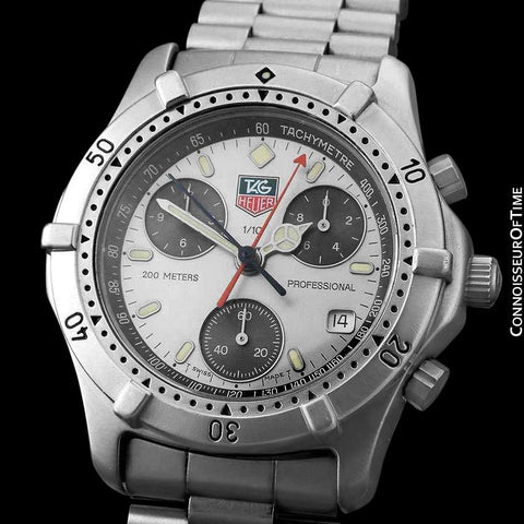 TAG Heuer 2000 Mens Chronograph Divers Watch, CE1111 - Stainless Steel