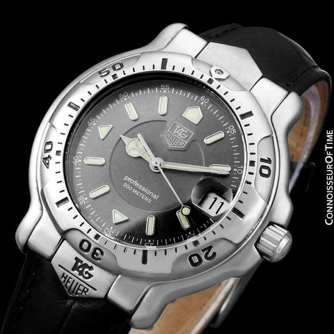 TAG Heuer Professional 6000 Mens Full Size Divers Watch - Stainless Steel - WH1112