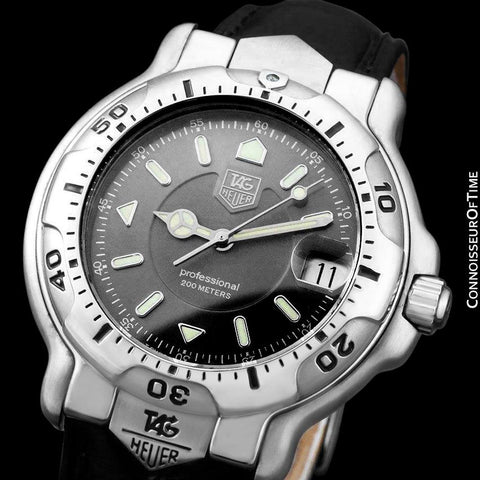 TAG Heuer Professional 6000 Mens Full Size Divers Watch - Stainless Steel - WH1112
