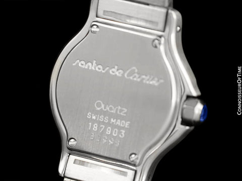 Cartier Santos Octagon Ladies Watch - Stainless Steel & 18K Gold