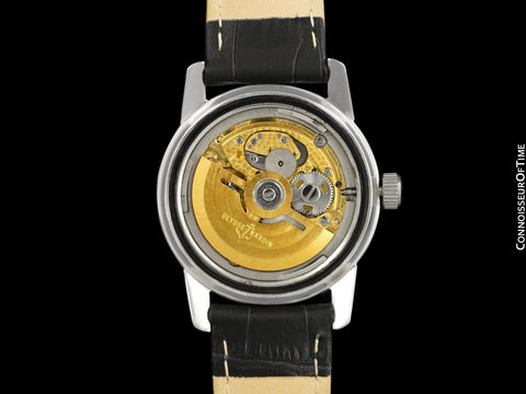1960's Ulysse Nardin Vintage Mens Large 37mm Automatic Calatrava Watch, Stainless Steel