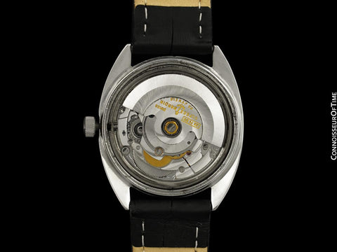 1970's Ulysse Nardin Vintage Mens Full Size 36,000 BPH Stainless Steel Watch - Officially Certified Chronometer
