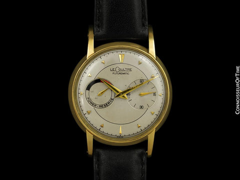 1954 LeCoultre Futurematic Vintage Mens Watch, Curved Lugs - 10K Gold Filled