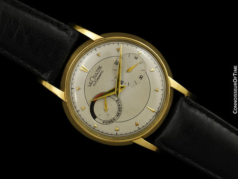 1954 LeCoultre Futurematic Vintage Mens Watch, Curved Lugs - 10K Gold Filled