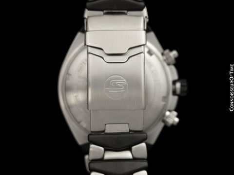 Universal Geneve Ayrton Senna "41" Racing Chronograph Mens Watch - Stainless Steel & Carbon